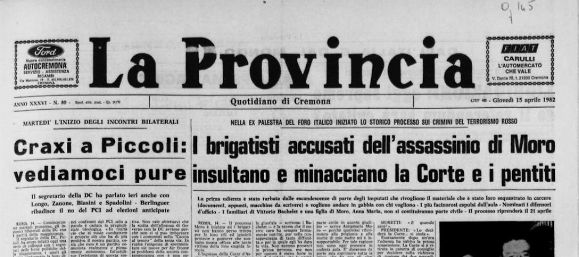 Inizio del processo Moro tra proteste e gazzarre
