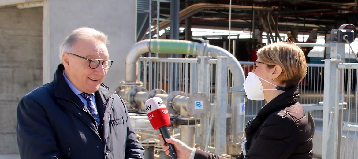 Crotti su Sky Tg24: «Il cibo è la vera emergenza»