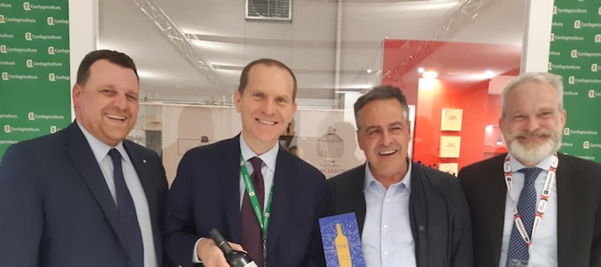 Vinitaly, stand di Confagricoltura  ancora più ampio e diretta streaming degli eventi