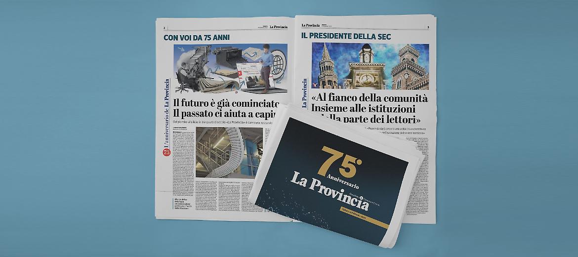 75° Anniversario de "La Provincia" 