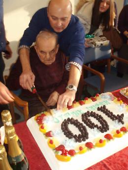 Angelo Scaroni ha spento 100 candeline