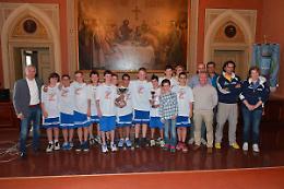 Passerella in Municipio per i giovani del Basket Casalmaggiore
