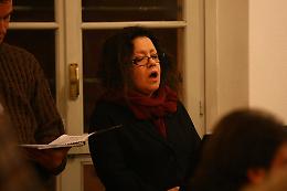 Antonella Ruggiero canta con il 'Costanzo Porta'