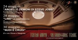 Al Teatro Nuovo di Salsomaggiore la rassegna ''Palcoscenico'' Sabato 24 ''Angeli e demoni di Steve Jobs''