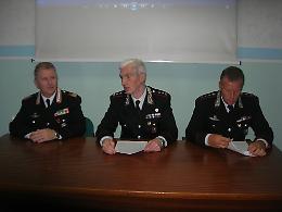 Il video della conferenza stampa dei carabinieri
