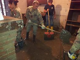 Le immagini dei militari del 10° Reggimento Genio Guastatori di Cremona al lavoro ad Alessandria