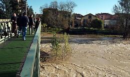 Serio e Adda in piena, notte di paura e decine di interventi