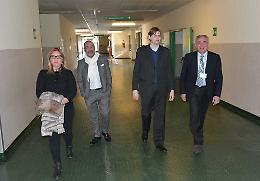 Bongiovanni in visita all'Oglio Po: 'E' un ospedale gioiello'