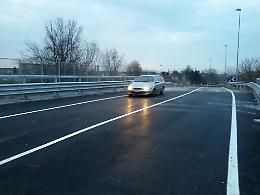 San Michele, riaperto il ponte