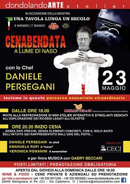A Martignana di Po (CR) 'Cenabendata a lume di naso' con lo chef Daniele Persegani Sabato 23