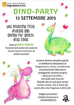 "Dino-Party" al Parco archeologico di Travo (PC)