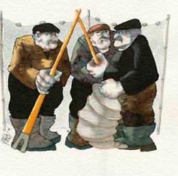 Uomini e donne del Po, Cimardi all’ex Borsino