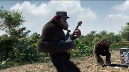 I Coldplay diventano scimmie nel video di "Adventure of a lifetime"