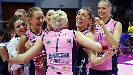 Final four, Casalmaggiore si tinge di rosa