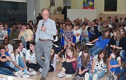 Gherardo Colombo all'istituto Diotti