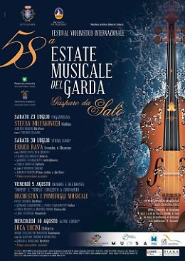 Salò. 58^ Estate Musicale del Garda con il Festival Violinistico Internazionale