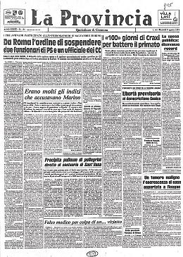 La "guerra dei 100 giorni" di Craxi