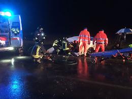 Tragico incidente, due morti