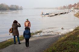 Le immagini del Po in piena di sabato 26 novembre 2016