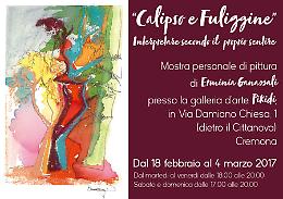 'Calipso e fuliggine' la mostra di Erminia Ganassali alla Galleria d'Arte Pikidi