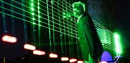A Tec-Night l'arpa laser: l'incanto di Grossi