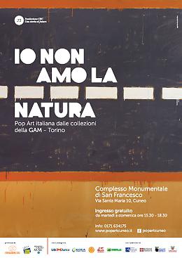 "Io non amo la natura". La Pop Art italiana in mostra.