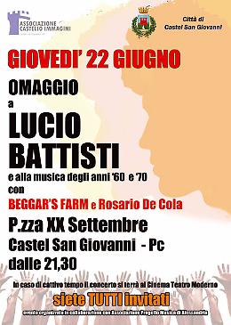 Omaggio a Lucio Battisti