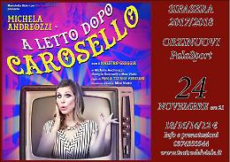 'Prima' della stagione teatrale Sifasera -  'A letto dopo Carosello' con Michela Andreozzi