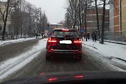 E' arrivata la neve, ma meno del previsto. Scuole aperte regolarmente