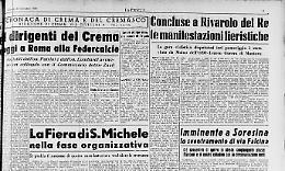 Il debutto di Mina alla fiera di Rivarolo del Re