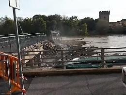 Ponte pedonale crollato, 'Faccia chiarezza la magistratura'