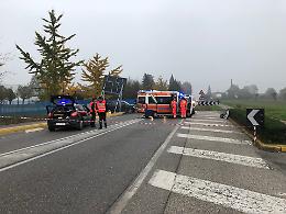 L'incidente frontale lungo la provinciale Castelnovese