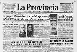 Un gruppo di medici russi arrestati e processati sotto l’accusa di volere ucciderei capi sovietici