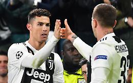 Champions: Juve-Atletico, Uefa indaga su gesto Ronaldo