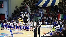 Vanoli-Brindisi: niente Marsigliese, prima del match l'Inno di Mameli
