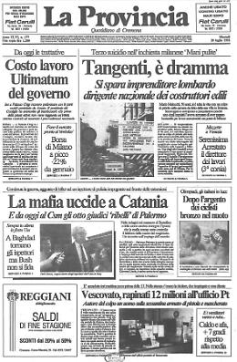 Tangenti, è dramma: si spara imprenditore lombardo
La mafia uccide a Catania