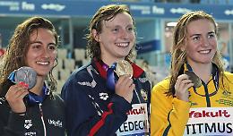 Mondiali nuoto,  800 stile libero:  argento per Simona Quadarella 