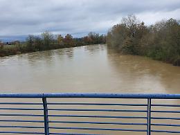 FOTO Maltempo, l'Adda cresce a Montodine e Formigara