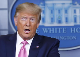  Usa 2020, Trump tiene comizio in Florida