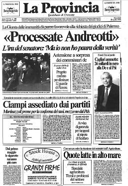 &laquo;Processate Andreotti&raquo;