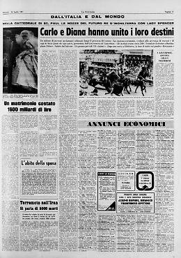 Carlo e Diana hanno unito i loro destini