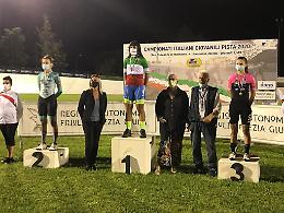 Pista, Velocità: Vezzosi campionessa italiana Allieve Donne