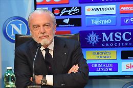 Covid, positivo presidente del Napoli De Laurentiis