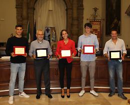 Omaggio in Comune ad atleti e tecnici della Cremona Sportiva-Atletica Arvedi