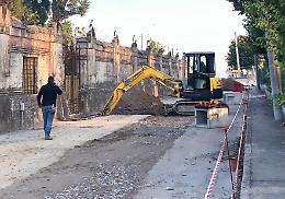 Il paese è un cantiere per arrivare al depuratore