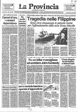 Il tifone Ruby.
Tesi sull'assassinio di John Kennedy
