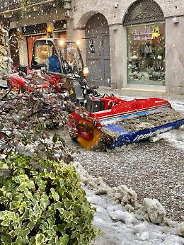 Lo spazzaneve? Sembra una Ferrari! Le bellissime foto di Salvo Liuzzi