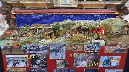 FOTO I presepi nella chiesa di Martignana