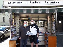 Piazza Garibaldi ha di nuovo la sua edicola