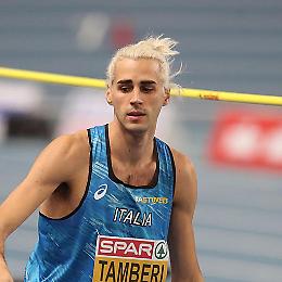 Euroindoor, Tamberi argento nell'alto 